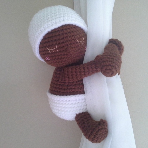 Baby Tieback Crochet Handmade - Picture 7 of 10